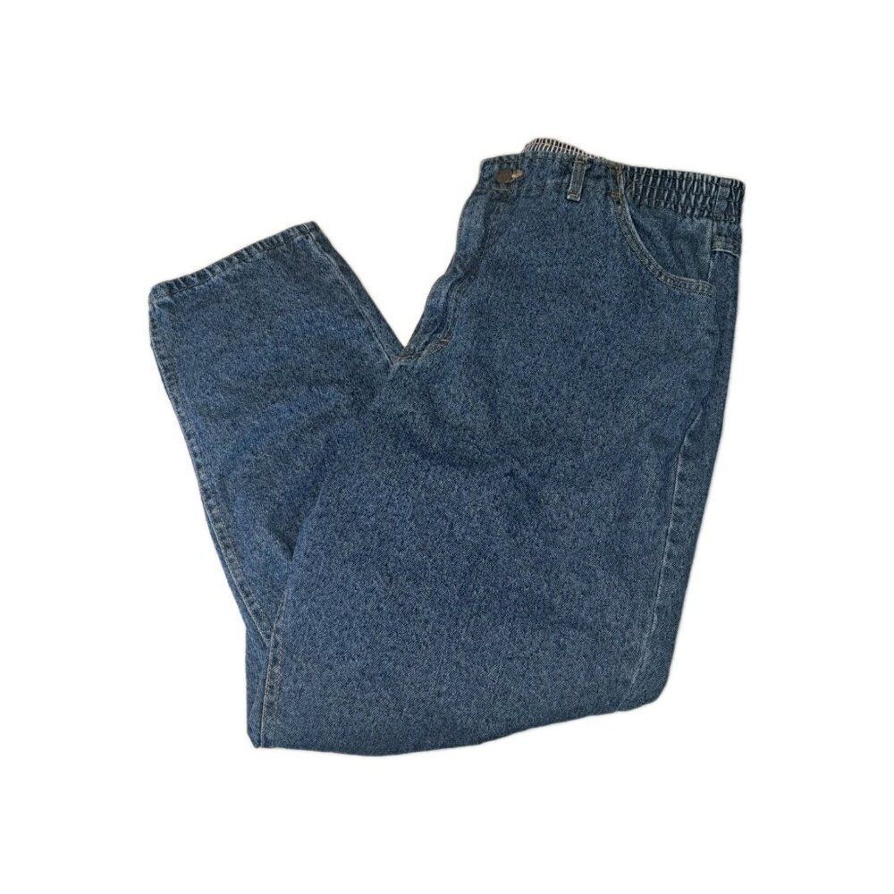 Denim Riders Women's Size 18 Petite Jeans 38x27 Elastic Waist